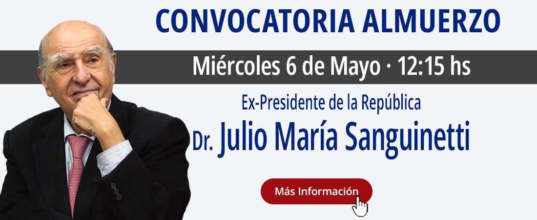 6 mayo 2026 Dr. Julio María Sanguinetti CLUB URUGUAYO BRITÁNICO