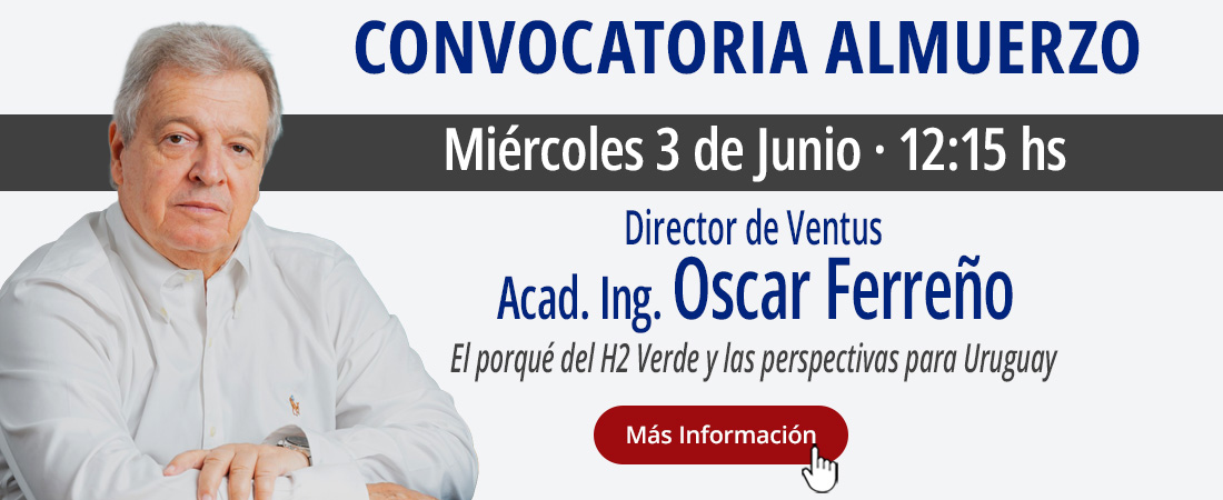 3 junio 2026 Acad. Ing. Oscar Ferreño  CLUB URUGUAYO BRITÁNICO