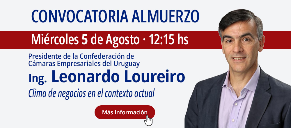 5 agosto 2026 Ing. Leonardo Loureiro  CLUB URUGUAYO BRITÁNICO
